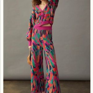 FARM Anthropologie Consuela Sweater Pants